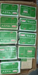 lot 92 image: 17 new old stock asco solenoid coil...