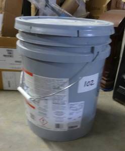 lot 102 image: about half of a 5 gallon pail of sh...