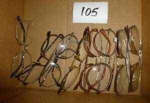 lot 105 image: 8 mens readers most are 325...