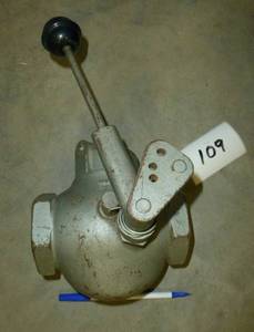 lot 109 image: large 2 gate valve...