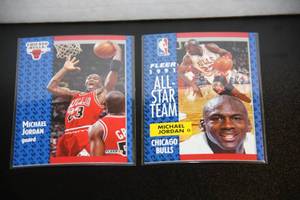 lot 26 image: 1991-92 Fleer Basketball Series 1 Complete Set  240 Cards