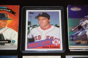 lot 44 image: Roger Clemens Lot with Rookie Card  50 Cards