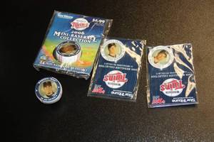 lot 53 image: Star Tribune Minnesota Twins Mini Baseball and Medallion Lot  85 Items