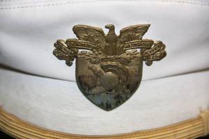 lot 56 image: West Point Hat, Belt and Buckle