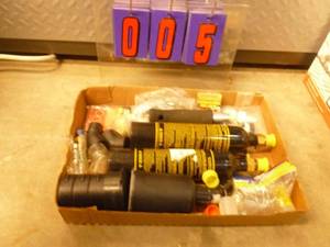 Flat of paint ball accessories. As shown.