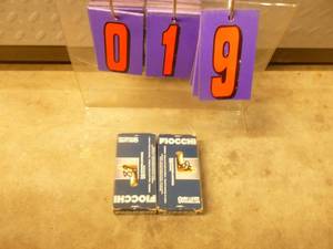 2 boxes of 9 mm hollow point bullets. 50 per box. As shown.