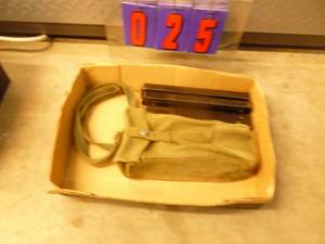 Sten 3 mags & ammo pouch bag. As shown.