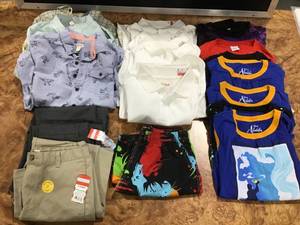 lot 25 image: Lot of Boys Clothing sizes Large to Extra Large