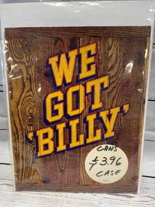 lot 8 image: Vintage Billy Beer (Pres Jimmy Carters brother) in Store Ad