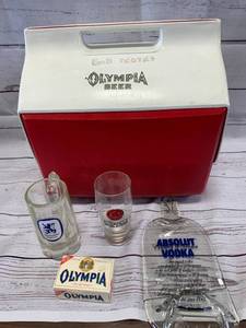 lot 35 image: Olympia Beer Cooler, Cards, Absolute