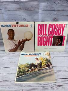 lot 42 image: Lot of 3 Bill Cosby Pre Prison Record Albums