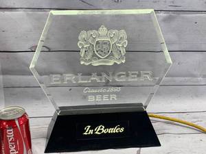 lot 50 image: Erlanger Lighted Beer Sign