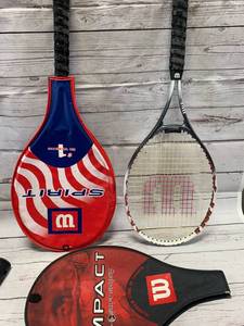 lot 57 image: Lot of 2 Tennis Rackets