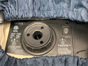 lot 66 image: Intex Fast Fill Bed in a Bag