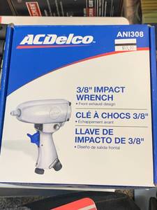 lot 33 image: AC Delco 38  Air Impact Wrench New