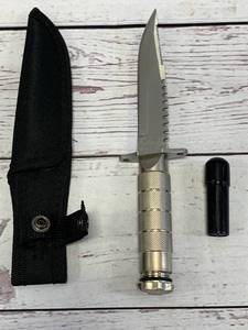 lot 81 image: New in Box Survival Knife w Matches