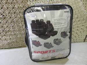 Sports Seat Covers BlackBlack FH-F...