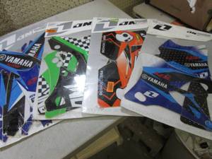 Lot of 4 Graphic Kits for  Snowmob...