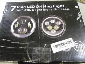 7 LED Driving Light with DRL & Tur...