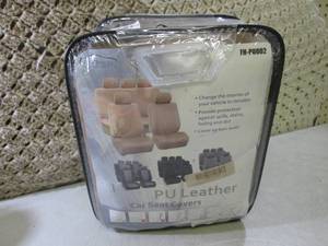 PU Leather Car Seat Covers Set  CS...
