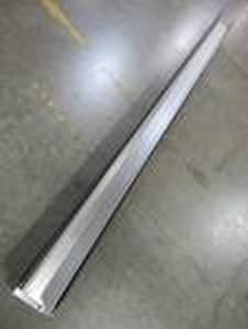 lot 54 image: 6 Spectra Metals 5 in. x 8 ft. K-Style Black Aluminum Gutters 5KRB8