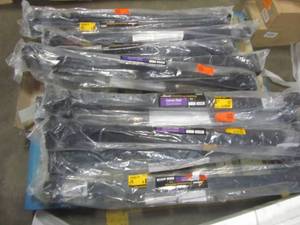 lot 36 image: MIXED PALLET - Peak Aluminum Railing 4 in. x 4 in. x 42 in. Black Aluminum - End Posts &Corner Posts 50050