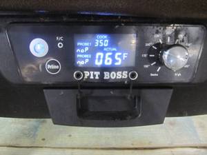 lot 30 image: Pit Boss 1250-Watt Black Electric Vertical Smoker (Common 41-in Actual 41-in) PBV4PS1