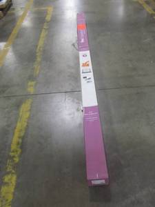 lot 157 image: Trex (Assembled 8-ft x 3-ft) Signature 26-Pack Charcoal Black Round Aluminum Deck Rail Kit with Balusters BKBKROD0836HRK