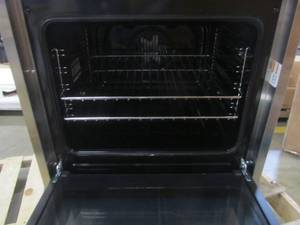 lot 171 image: Magic Chef 24 in. 2.2 cu. ft. Electric Range with Convection in Stainless Steel MCSRE24S
