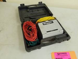 lot 155 image: Megger Earth Tester DET3TC with Case