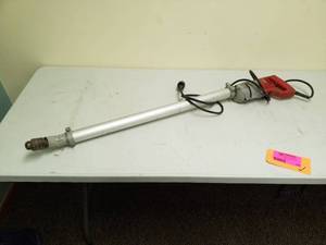 lot 168 image: Milwaukee 12in. Drill with Extension Bit