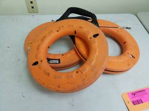 lot 171 image: Lot of (3) Klein Tools Navigator Nylon And Steel Fish Tape 100ft.