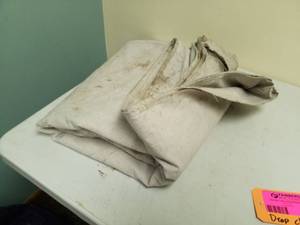 lot 185 image: Canvas Drop Cloth
