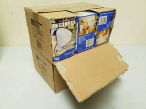lot 203 image: Lot of (12) Westinghouse 75W Halogen Flood Lamps