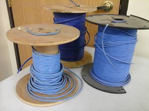 lot 119 image: Lot of (3) Partial Spools of Plenum Cable