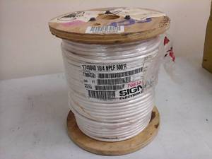 lot 121 image: Signal Electronics T740040 184 NPLF Cable Spool 500ft.