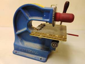 lot 5 image: Numberall Stamp & Tool Co., Inc. Rotary Stamp 418