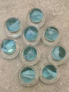 Peltier Banana Cats Eye Marbles Vintage