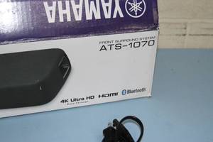 lot 6 image: Yamaha ATS-1070 2.1 Channel Soundbar Sound Bar w Built-in Subwoofer & Ultra HD Bluetooth Audio