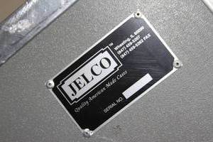 lot 26 image: Jelco Heavy-Duty ATA-Rated Hard-Sided Foam-Lined Travel Case with Wheels & Telescoping Handle