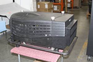 lot 51 image: Barco R12 Performer 12000 (Yes... Twelve THOUSAND) Lumen 3-Chip DLP Projector & Lens