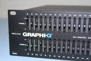lot 41 image: Sabine GRQ-3102 Pro Audio Graphic Equalizer EQ Graphi-Q
