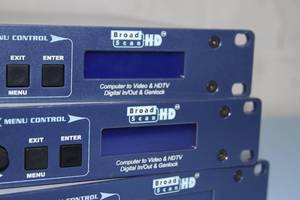 lot 65 image: Analog Way Broad Scan HD High Resolution Video & HDTV Scan Converter w Genlock - LOT OF 3 UNITS