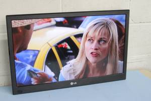 lot 69 image: LG 26 LED Backlit LCD Flatscreen Widescreen HD TV  Television  Monitor  Display