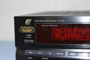 lot 80 image: Sansui RS-7500AV Hi Fi Audio Video Stereo Receiver