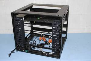 lot 108 image: Middle Altantic Small Audio & Video Equipment Rack