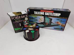 Talking BattleshipPoker Rack