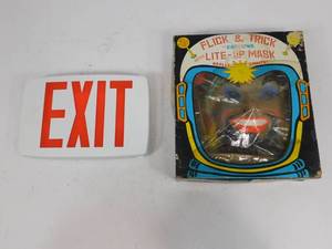 Halloween Costume Exit Signs