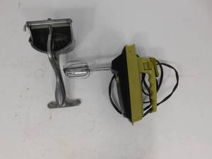 Vintage Sunbeam Hand Mixer and Hand Masher