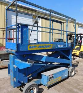 lot 12 image: 1993 Upright SL-20 Scissor Lift